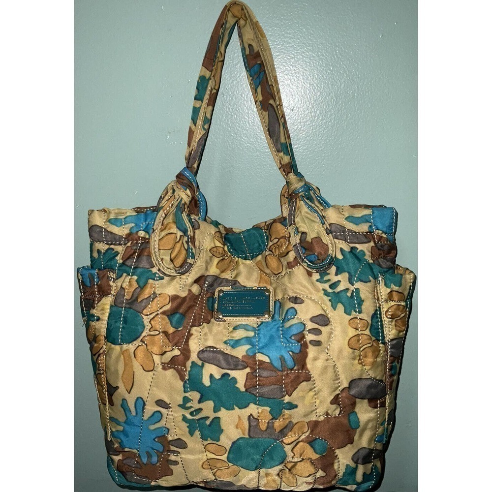 Marc by Marc Jacobs Pretty Nylon Tate Tote Green Medium Shoulder Bag - Picture 14 of 14